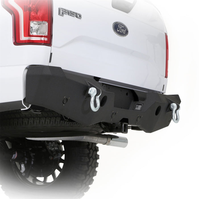 Smittybilt 614833 M1 Rear Bumper 15-16 Ford F150 Powdercoat Black Smittybilt - Truck Part Superstore