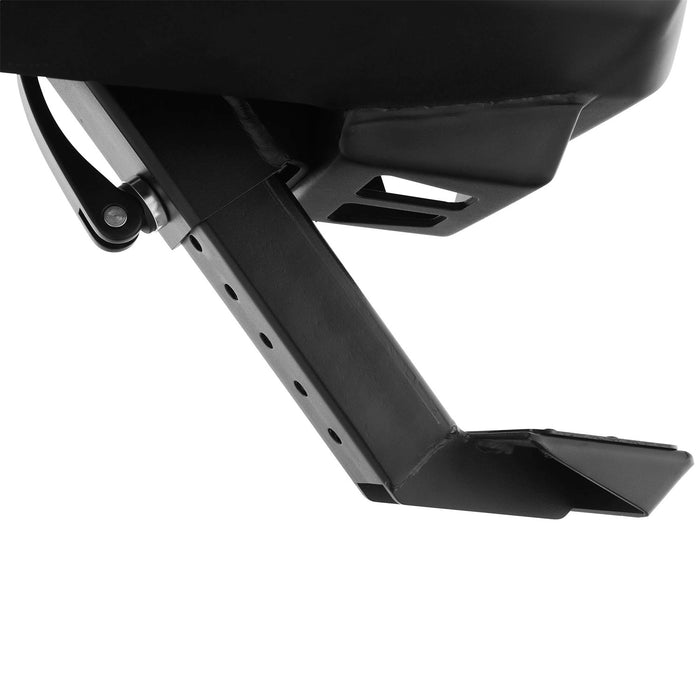 Smittybilt 614931 M1A2 Rear Bumper; Incl. 2-6 in. Light Bars/Adjustable Steps; - Truck Part Superstore