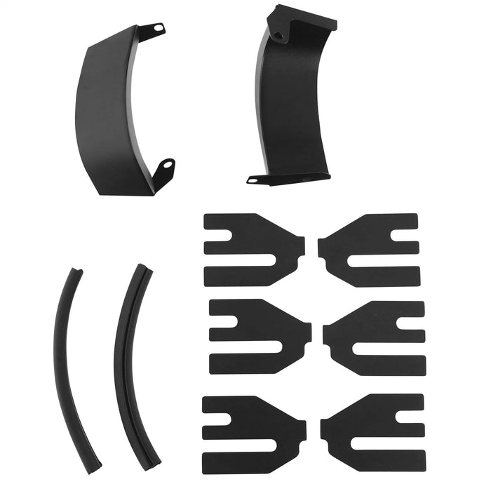 Smittybilt 614931 M1A2 Rear Bumper; Incl. 2-6 in. Light Bars/Adjustable Steps; - Truck Part Superstore