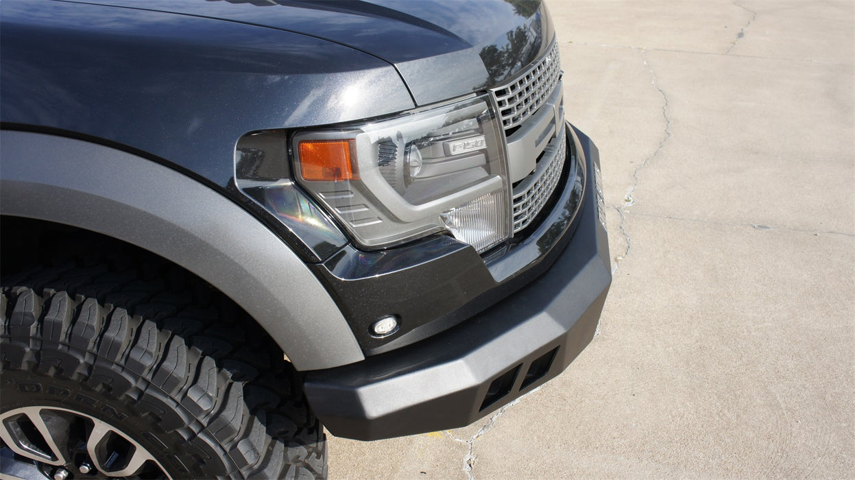 Road Armor 614R0B Stealth Winch Front Bumper; Steel; Satin Black; Square Fog Light Holes; - Truck Part Superstore