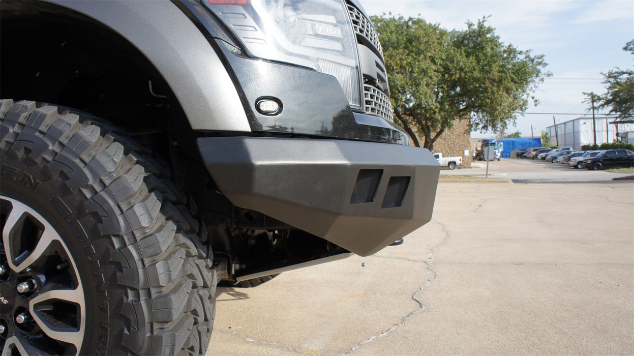 Road Armor 614R0B Stealth Winch Front Bumper; Steel; Satin Black; Square Fog Light Holes; - Truck Part Superstore