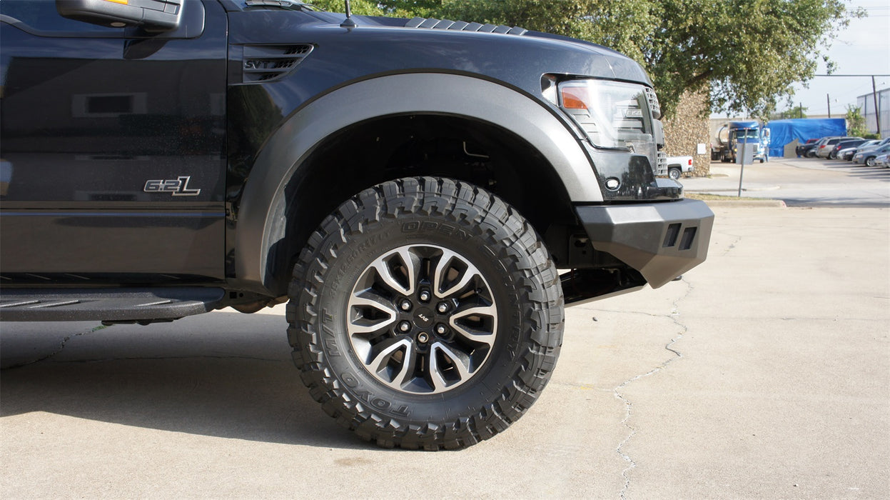 Road Armor 614R0B Stealth Winch Front Bumper; Steel; Satin Black; Square Fog Light Holes; - Truck Part Superstore
