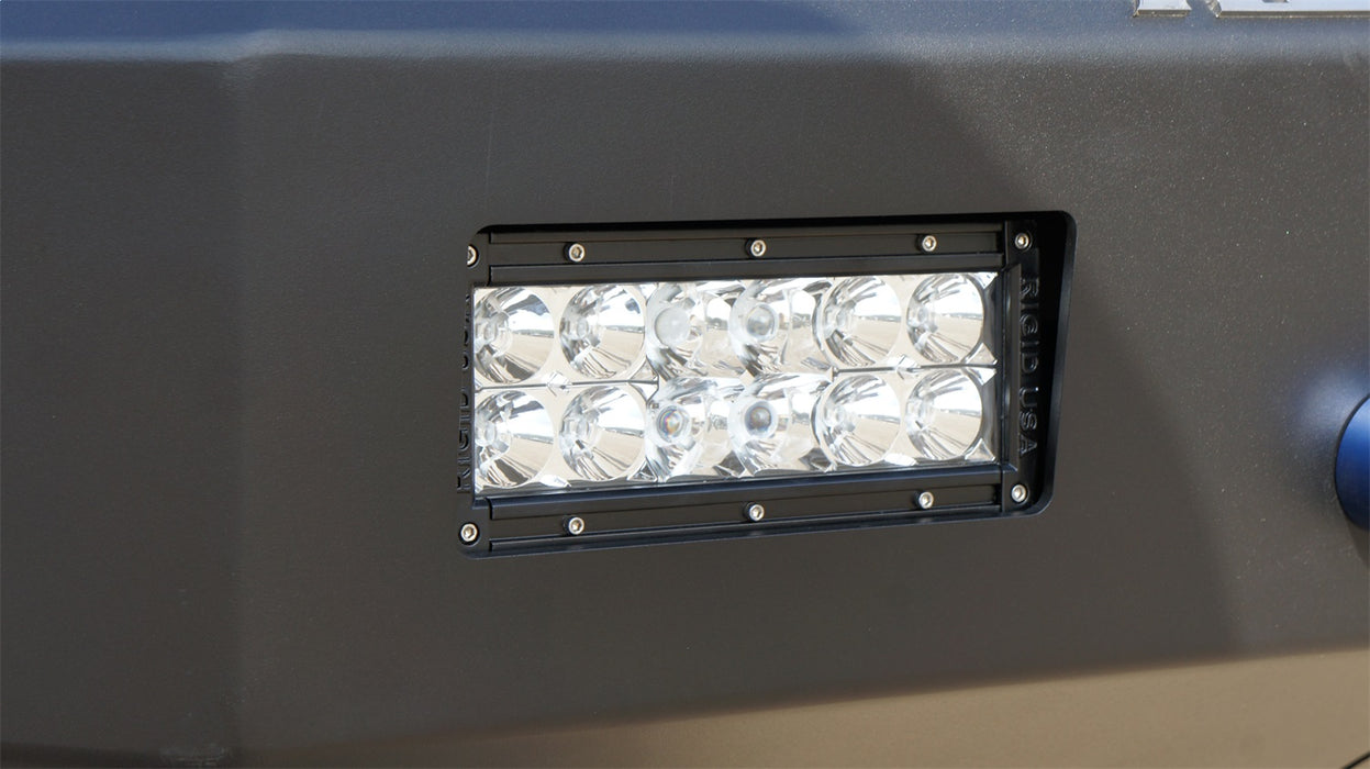 Road Armor 614R0B Stealth Winch Front Bumper; Steel; Satin Black; Square Fog Light Holes; - Truck Part Superstore