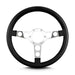 Lokar 61501 Lecarra Trans Am Steering Wheel; Black; Polished Spokes; 14 in. Standard Grip; - Truck Part Superstore
