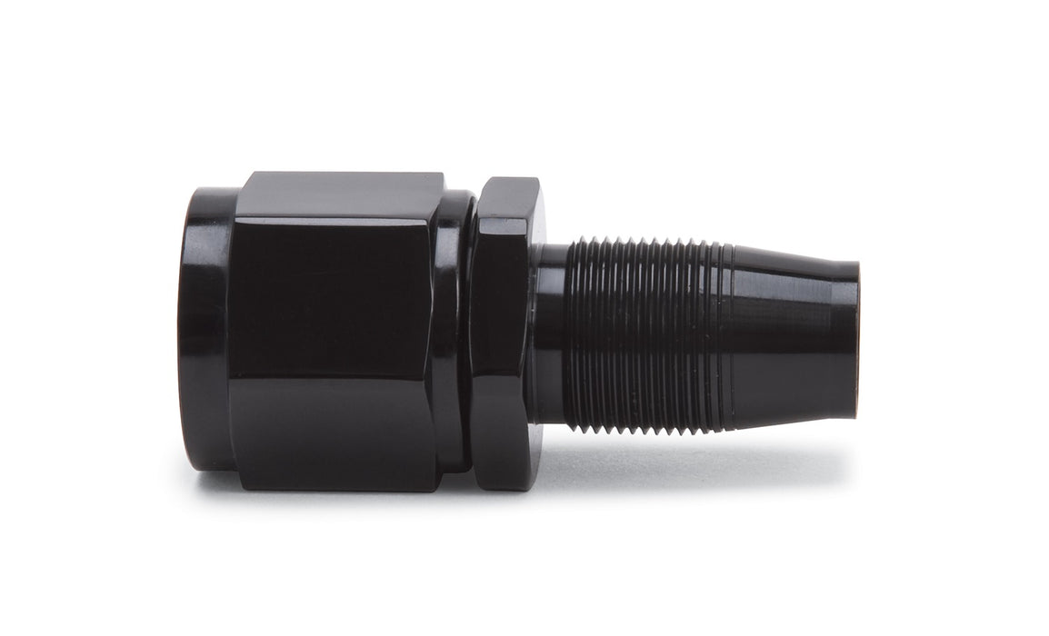 Russell 615023 Full Flow Swivel Hose End Straight; -06AN; w/o Socket; Black; - Truck Part Superstore