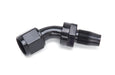 Russell 615113 Full Flow Swivel Hose End 45 Deg. End; -10AN; w/o Socket; Black; - Truck Part Superstore