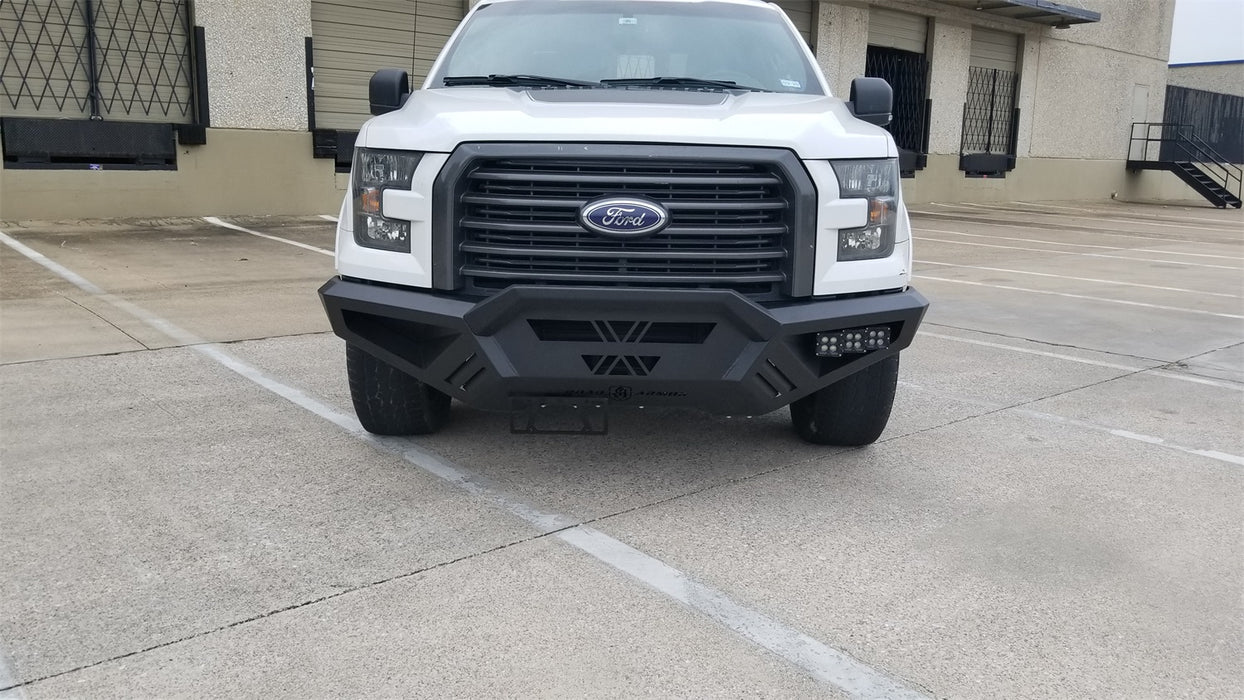 Road Armor 6151XF0B Spartan Front Bumper; Texture Black; - Truck Part Superstore