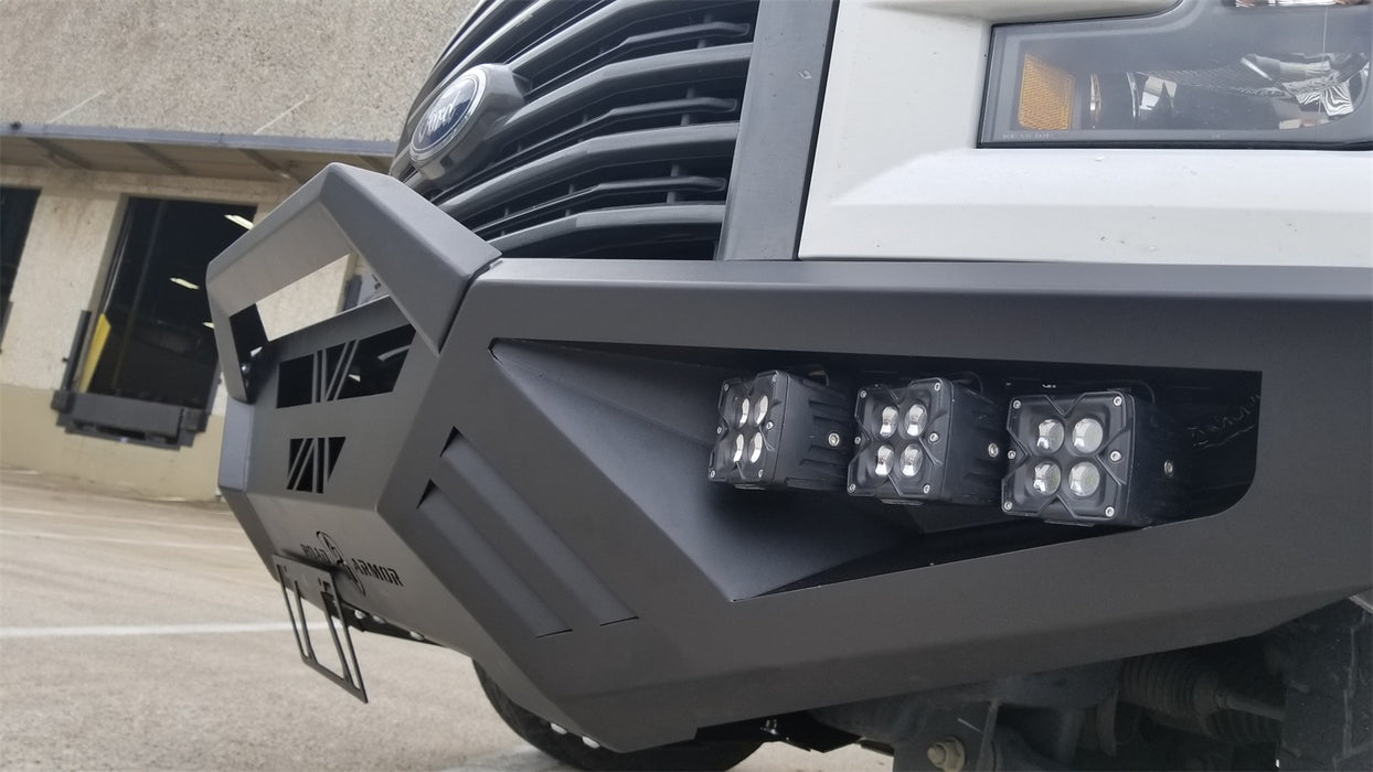 Road Armor 6151XF0B Spartan Front Bumper; Texture Black; - Truck Part Superstore