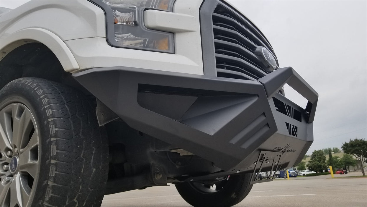 Road Armor 6151XF0B Spartan Front Bumper; Texture Black; - Truck Part Superstore