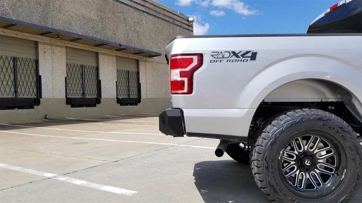 Road Armor 6151XR0B Spartan Rear Bumper; Texture Black; - Truck Part Superstore