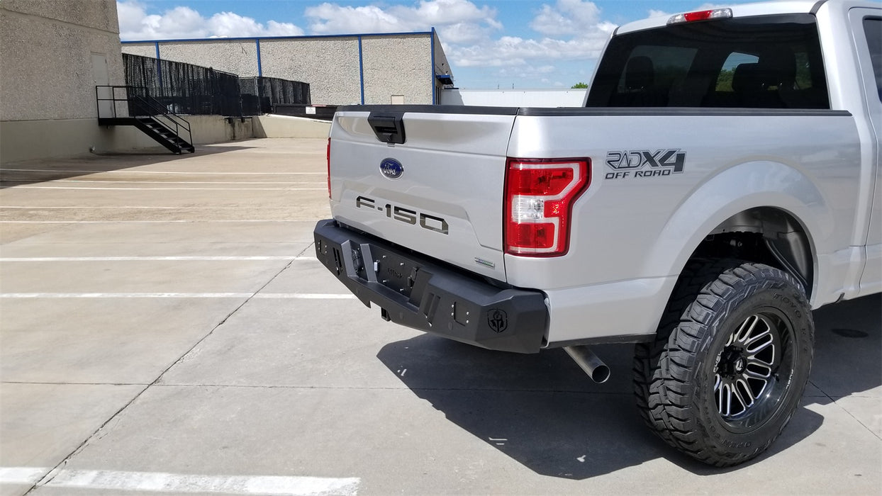 Road Armor 6151XR0B Spartan Rear Bumper; Texture Black; - Truck Part Superstore