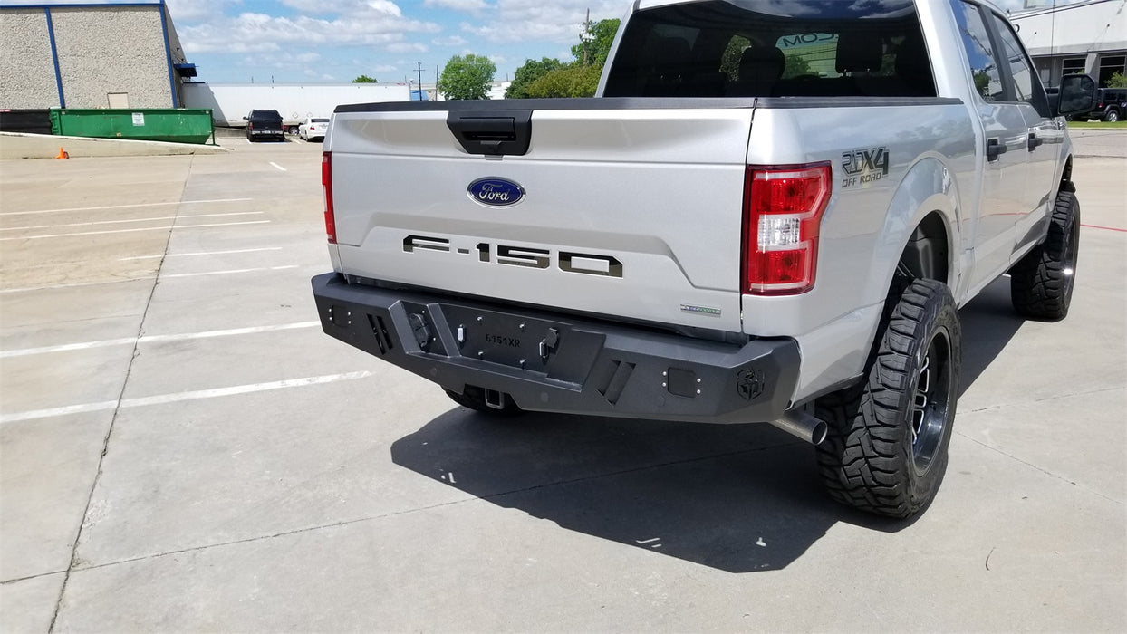 Road Armor 6151XR0B Spartan Rear Bumper; Texture Black; - Truck Part Superstore