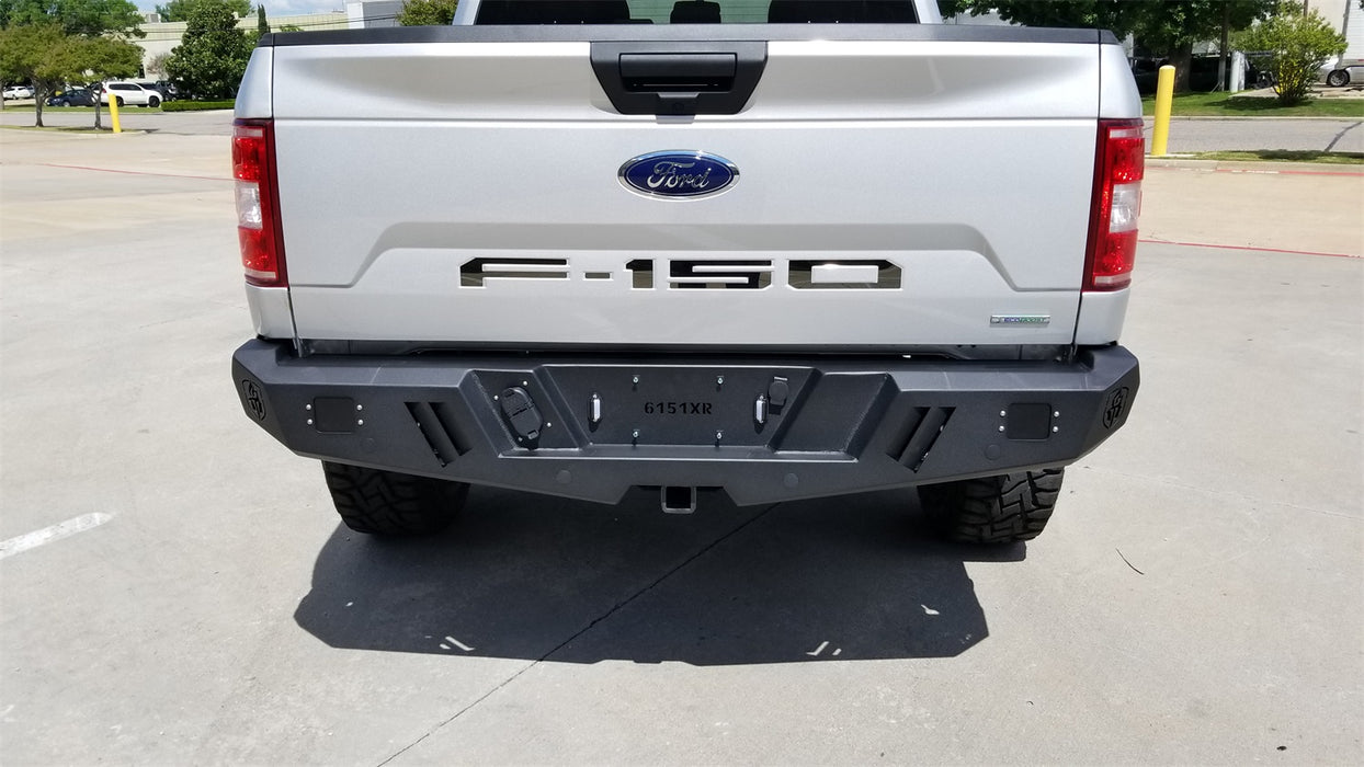 Road Armor 6151XR0B Spartan Rear Bumper; Texture Black; - Truck Part Superstore