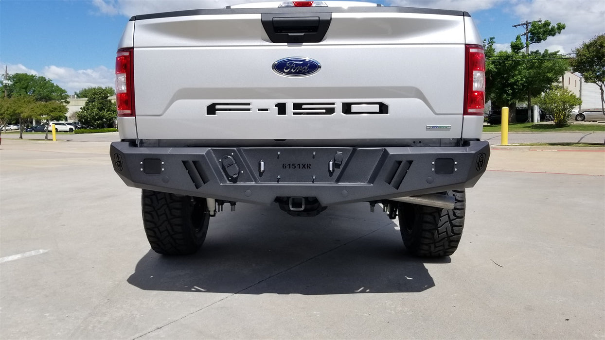 Road Armor 6151XR0B Spartan Rear Bumper; Texture Black; - Truck Part Superstore