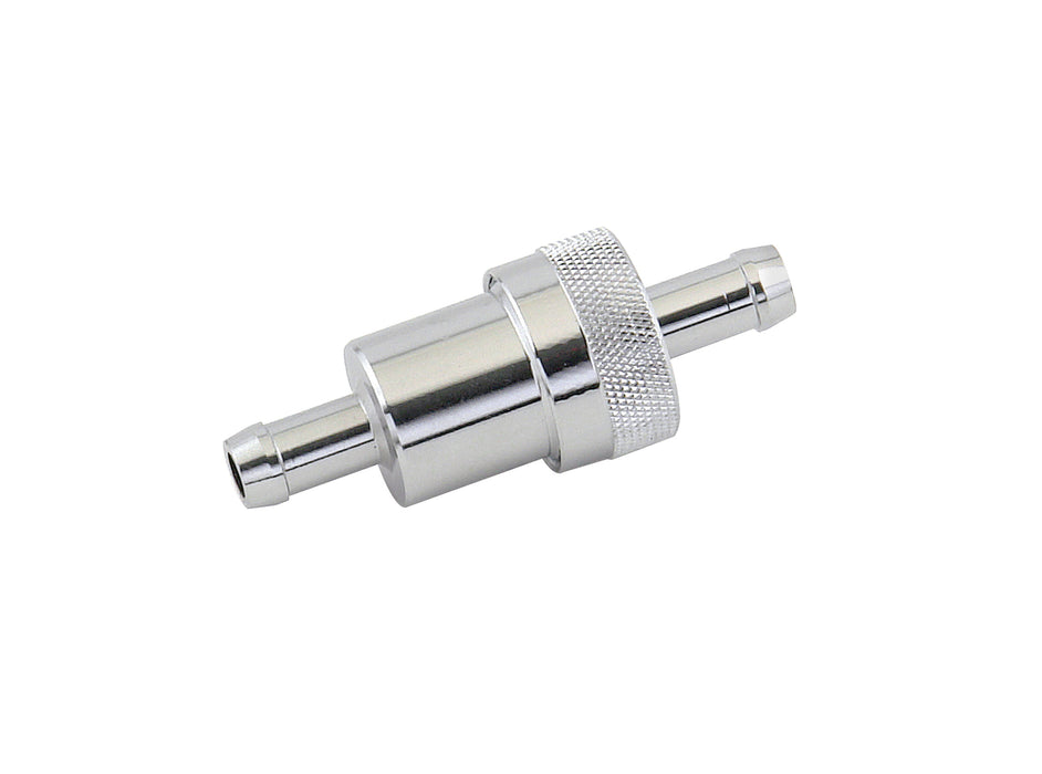 Mr Gasket 6153 Chrome Plated High Performance Fuel Filter - Truck Part Superstore
