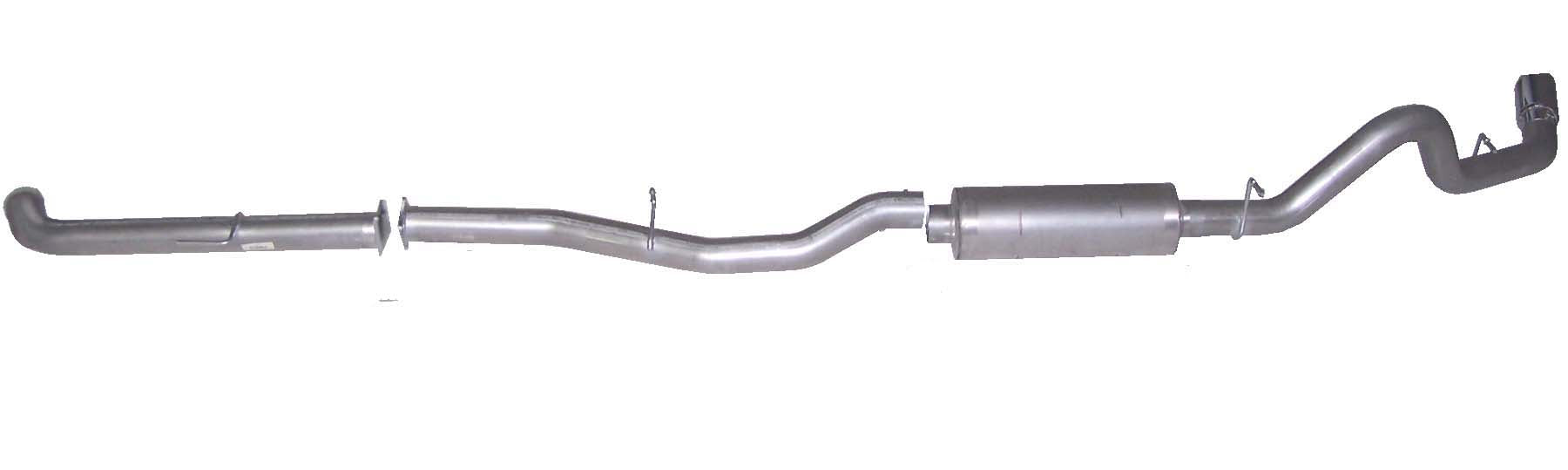 Gibson Performance Exhaust 615587 Cat-Back Single Exhaust System; Stainless - Truck Part Superstore