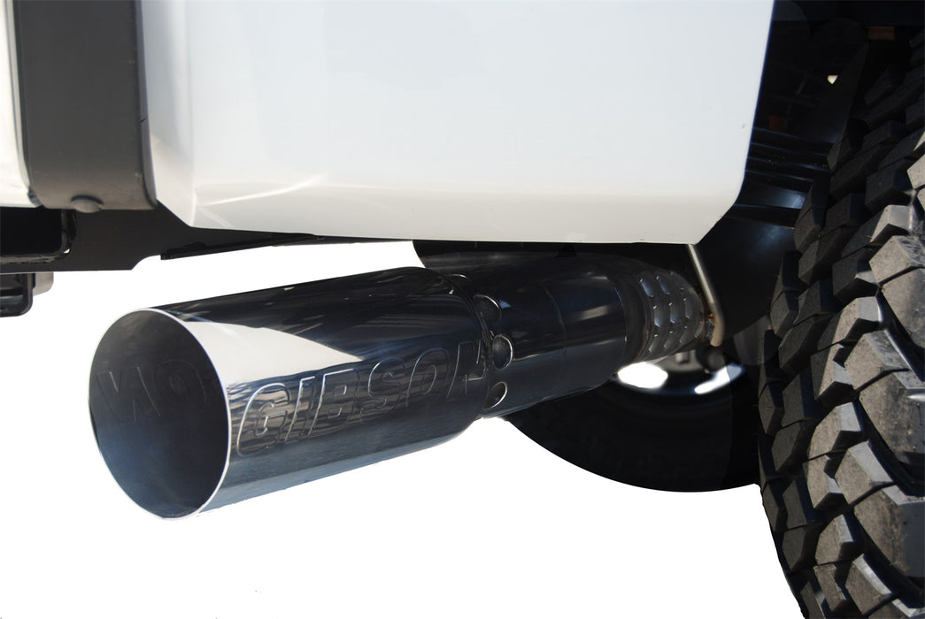 Gibson Performance Exhaust 615623 Filter-Back Single Exhaust System; Stainless - Truck Part Superstore