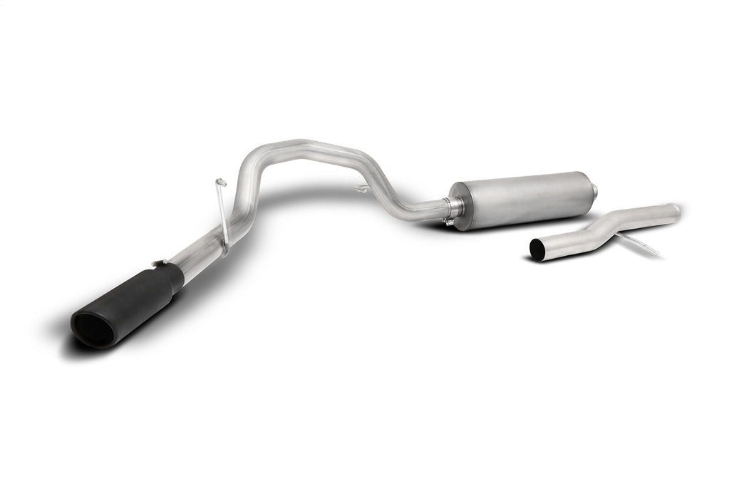 Gibson Performance Exhaust 615639B Black Elite Cat-Back Single Exhaust System; Stainless - Truck Part Superstore