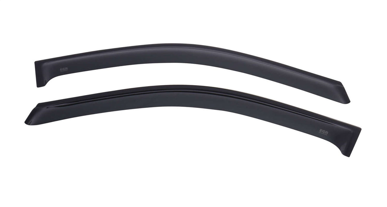 EGR 61571 EGR Tape-On Style Dark Smoke Window Visor-proudly made in the USA. - Truck Part Superstore