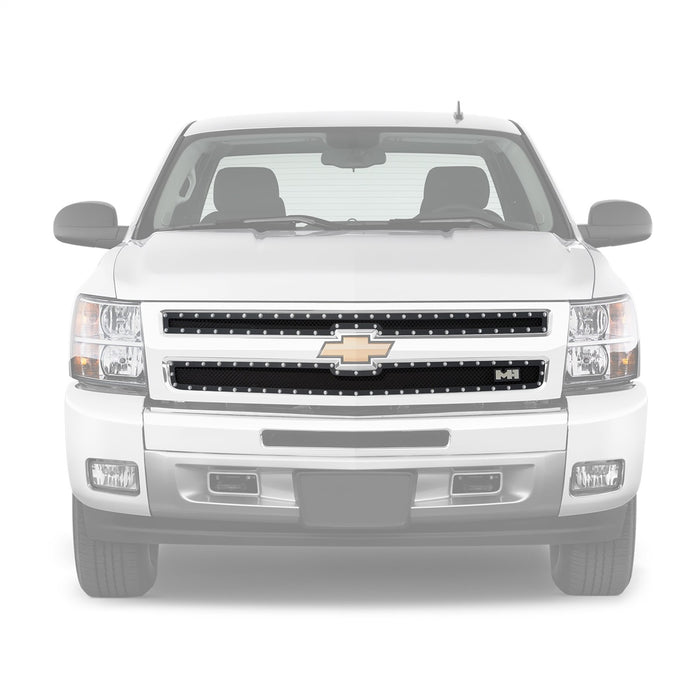 Smittybilt 615821 M1 S/S Wire Mesh Grille 07.5-13 Silverado 1500 HD Black Smittybilt - Truck Part Superstore