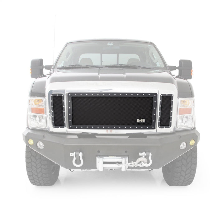 Smittybilt 615830 M1 S/S Wire Mesh Grille 08-10 F250/F350 Super Duty Black Smittybilt - Truck Part Superstore
