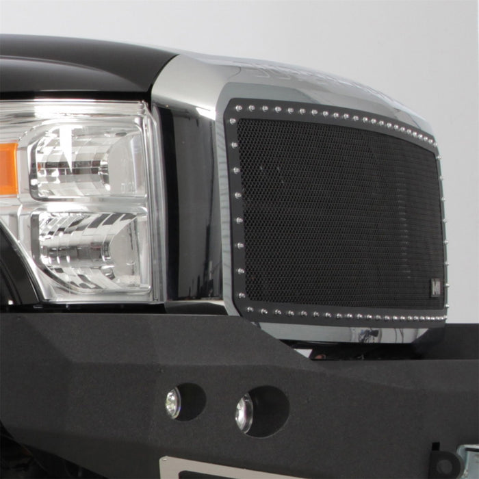 Smittybilt 615831 M1 S/S Wire Mesh Grille 11-15 F250/F350 Super Duty Black Smittybilt - Truck Part Superstore