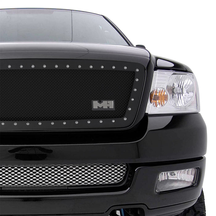 Smittybilt 615833 M1 S/S Wire Mesh Grille 04-08 F150 Black Smittybilt - Truck Part Superstore