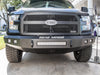 Road Armor 615R0B-NW Stealth Non-Winch Front Bumper; Steel; Satin Black; Square Fog Light Holes; - Truck Part Superstore
