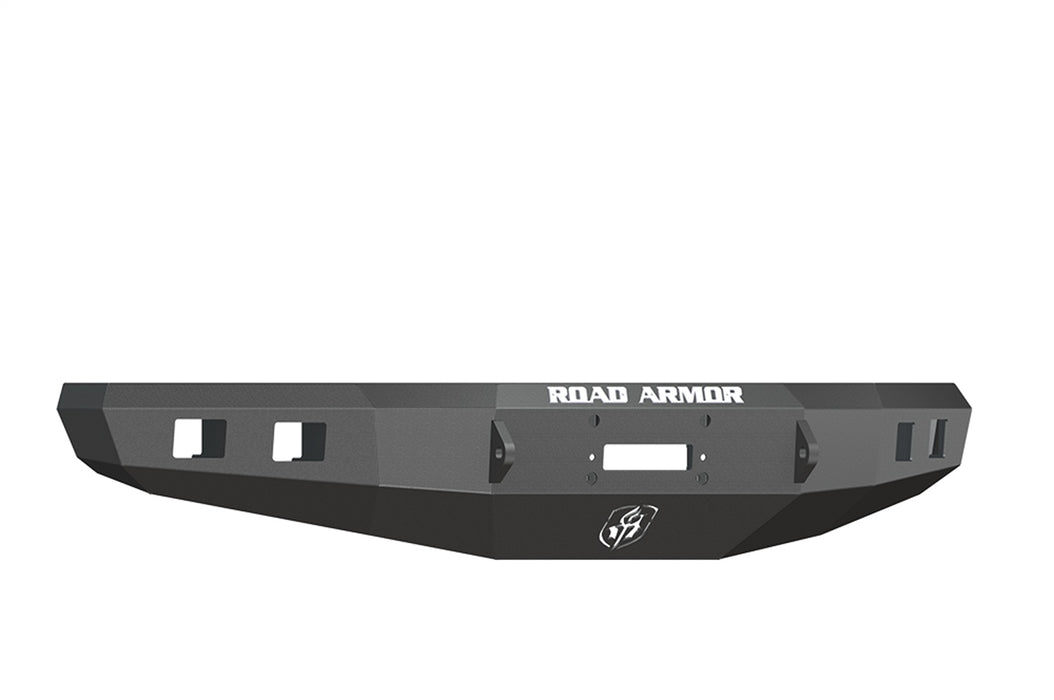 Road Armor 615R0B Stealth Winch Front Bumper; Steel; Satin Black; Square Fog Light Holes; - Truck Part Superstore