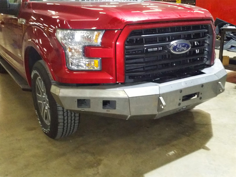 Road Armor 615R0B Stealth Winch Front Bumper; Steel; Satin Black; Square Fog Light Holes; - Truck Part Superstore
