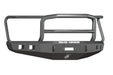 Road Armor 615R5B Stealth Winch Front Bumper; Lonestar Guard; Satin Black; Square Fog Light Holes; - Truck Part Superstore