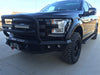 Road Armor 615R5B Stealth Winch Front Bumper; Lonestar Guard; Satin Black; Square Fog Light Holes; - Truck Part Superstore