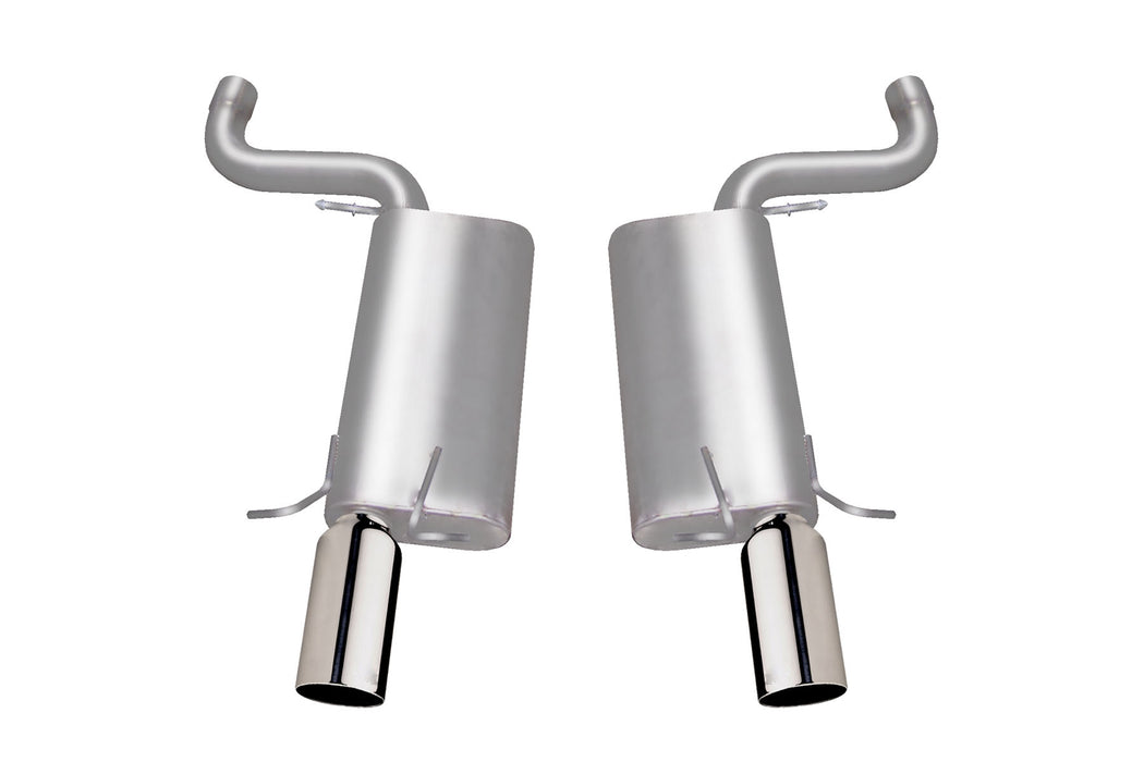 Gibson Performance Exhaust 616000 Axle Back Dual Exhaust System; Stainless - Truck Part Superstore
