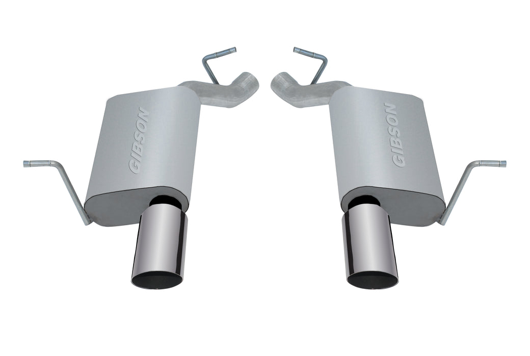 Gibson Performance Exhaust 616006 Axle Back Dual Exhaust System; Stainless - Truck Part Superstore