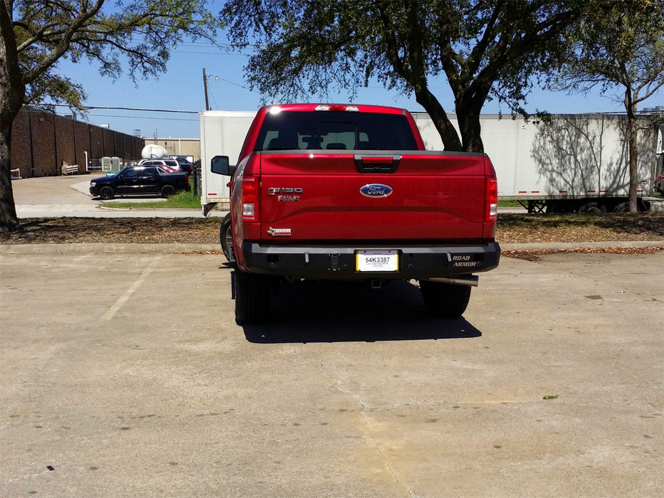 Road Armor 61600B Stealth Winch Rear Bumper; Steel; Satin Black; - Truck Part Superstore