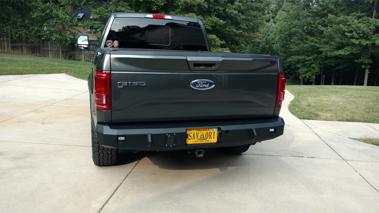 Road Armor 61600B Stealth Winch Rear Bumper; Steel; Satin Black; - Truck Part Superstore