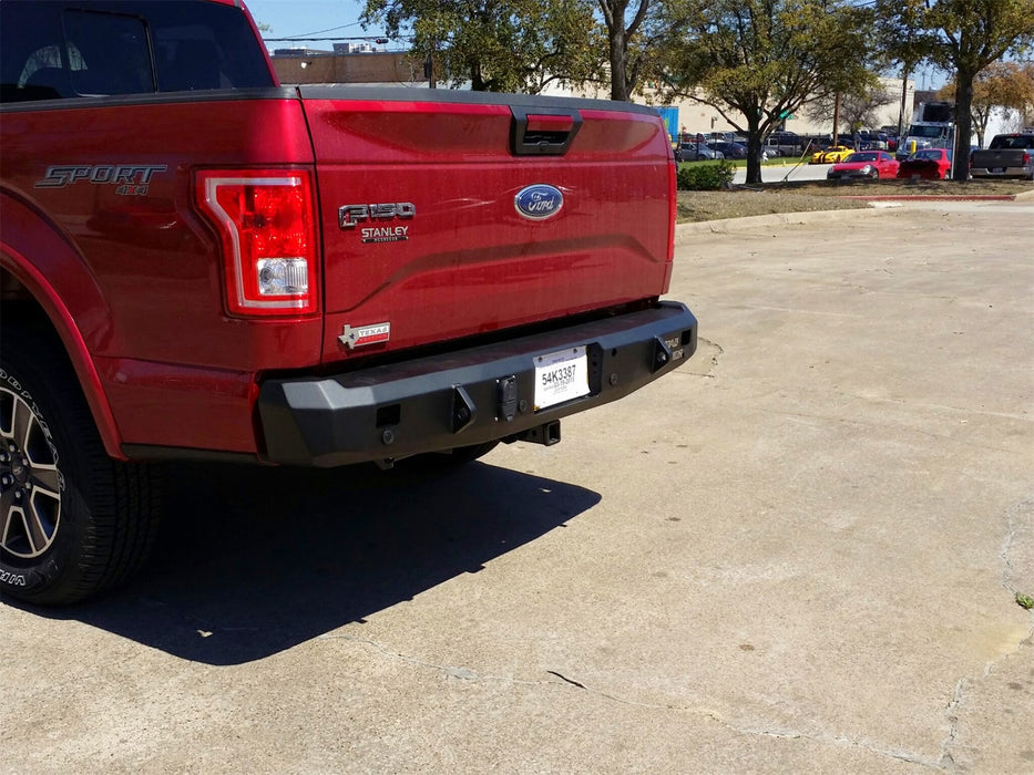 Road Armor 61600B Stealth Winch Rear Bumper; Steel; Satin Black; - Truck Part Superstore