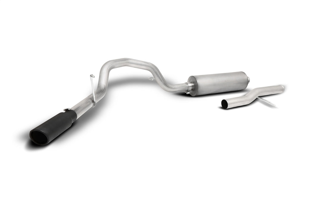 Gibson Performance Exhaust 616517B Black Elite Cat-Back Single Exhaust System; Stainless - Truck Part Superstore