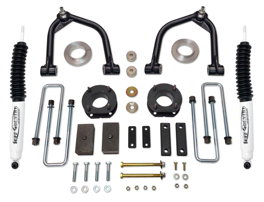 Tuff Country 54075KN 4 Inch Uni-Ball Lift Kit 07-19 Toyota Tundra 4x4 & 2WD w/ SX8000 Shocks Excludes TRD Pro Tuff Country - Truck Part Superstore