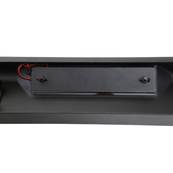 Smittybilt 616931 M1A2 Truck Side Step; Black powder coat finish; - Truck Part Superstore