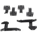 Smittybilt 616931 M1A2 Truck Side Step; Black powder coat finish; - Truck Part Superstore