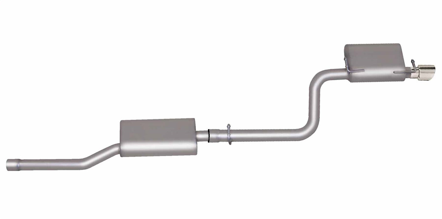 Gibson Performance Exhaust 617001 Axle Back Single Exhaust System; Stainless - Truck Part Superstore