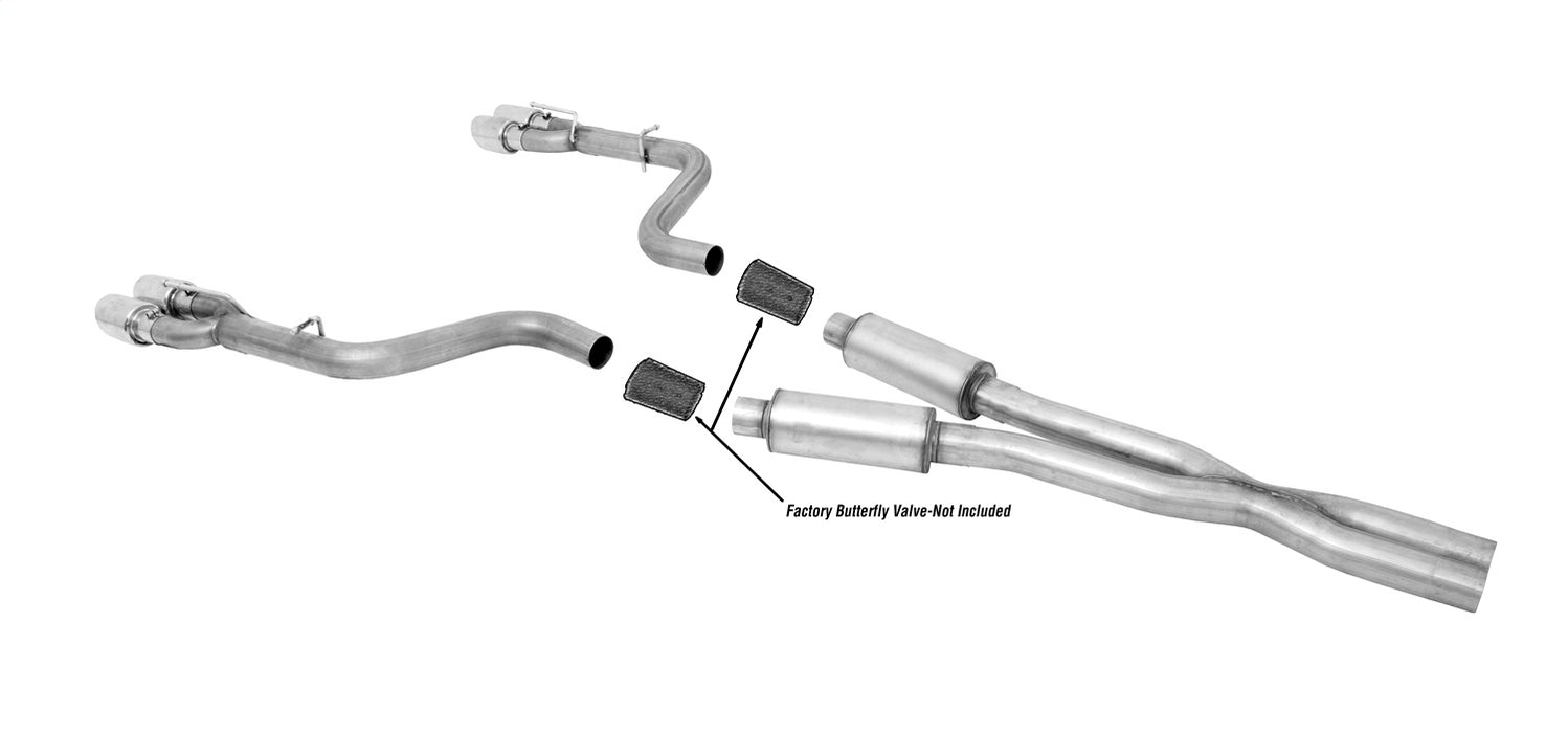 Gibson Performance Exhaust 617010 Cat-Back Dual Exhaust System; Stainless - Truck Part Superstore