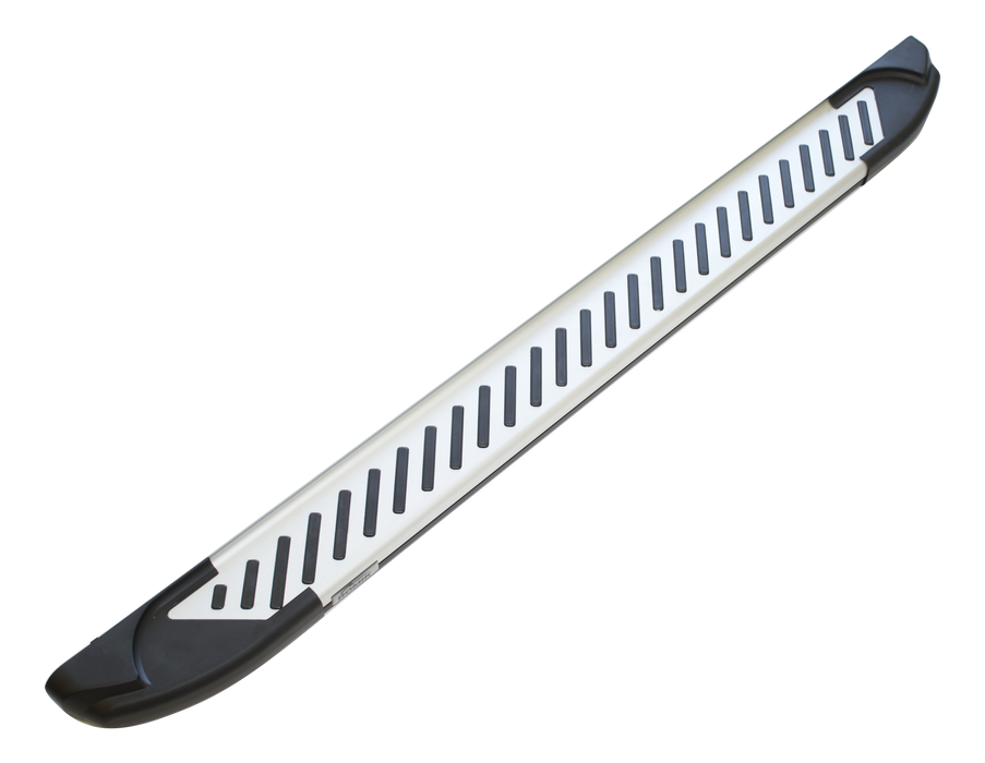 Romik 61721418 Tundra Crew Max Running Boards 07-20 Toyota Tundra Crew Max Silver RAL-T Series Romik - Truck Part Superstore