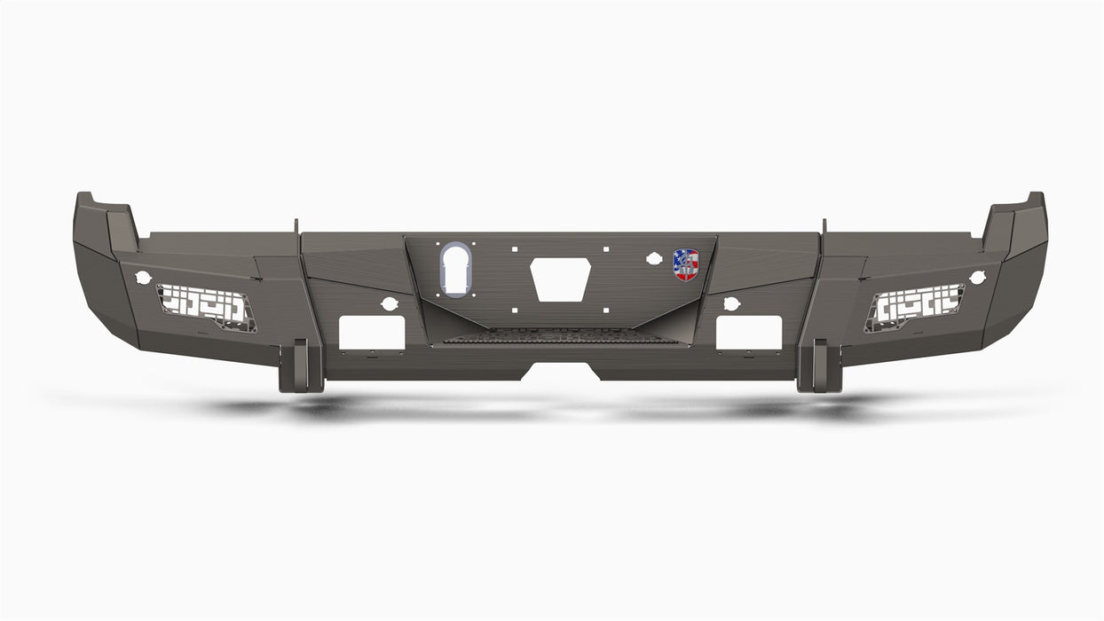Road Armor 6172DR-B0-P2-MD-BH Identity Rear Bumper Full Kit - Truck Part Superstore