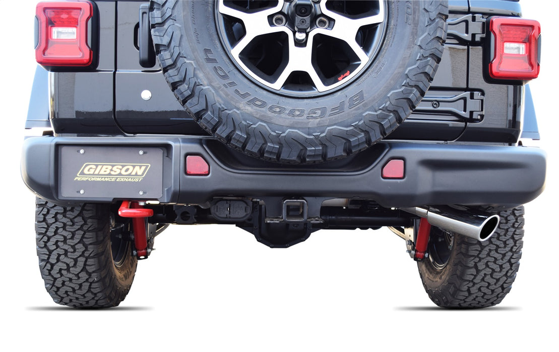 Gibson Performance Exhaust 617308 Cat-Back Single Exhaust System; Stainless - Truck Part Superstore