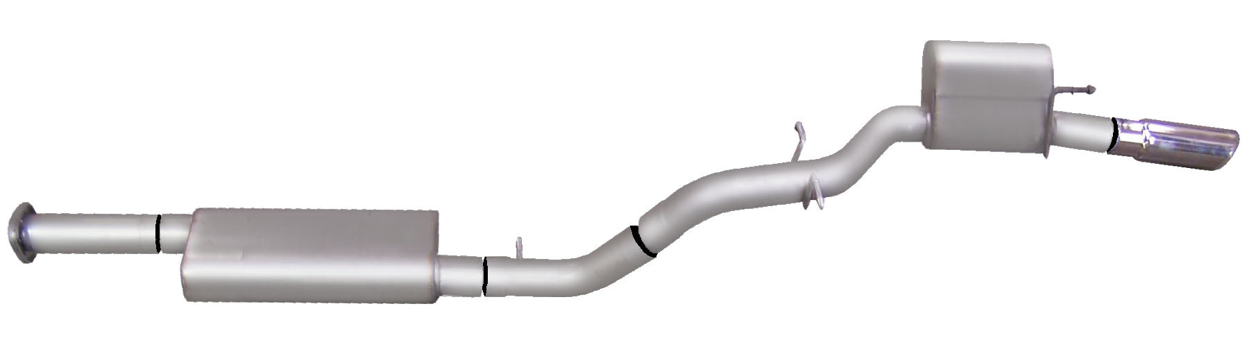 Gibson Performance Exhaust 617401 Cat-Back Single Exhaust System; Stainless - Truck Part Superstore