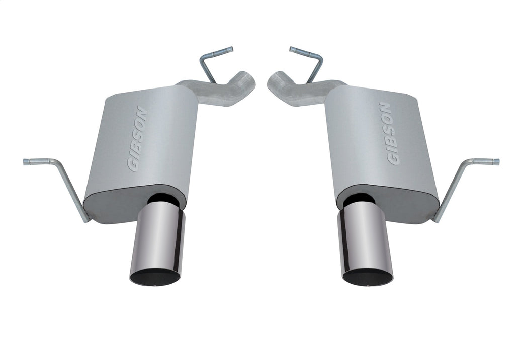 Gibson Performance Exhaust 617407 Axle Back Dual Exhaust System; Stainless - Truck Part Superstore