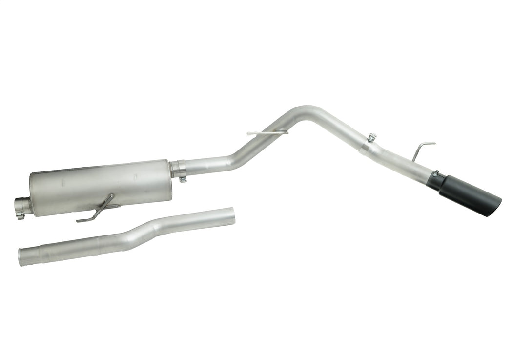 Gibson Performance Exhaust 617409B Black Elite Cat-Back Single Exhaust System; Stainless - Truck Part Superstore