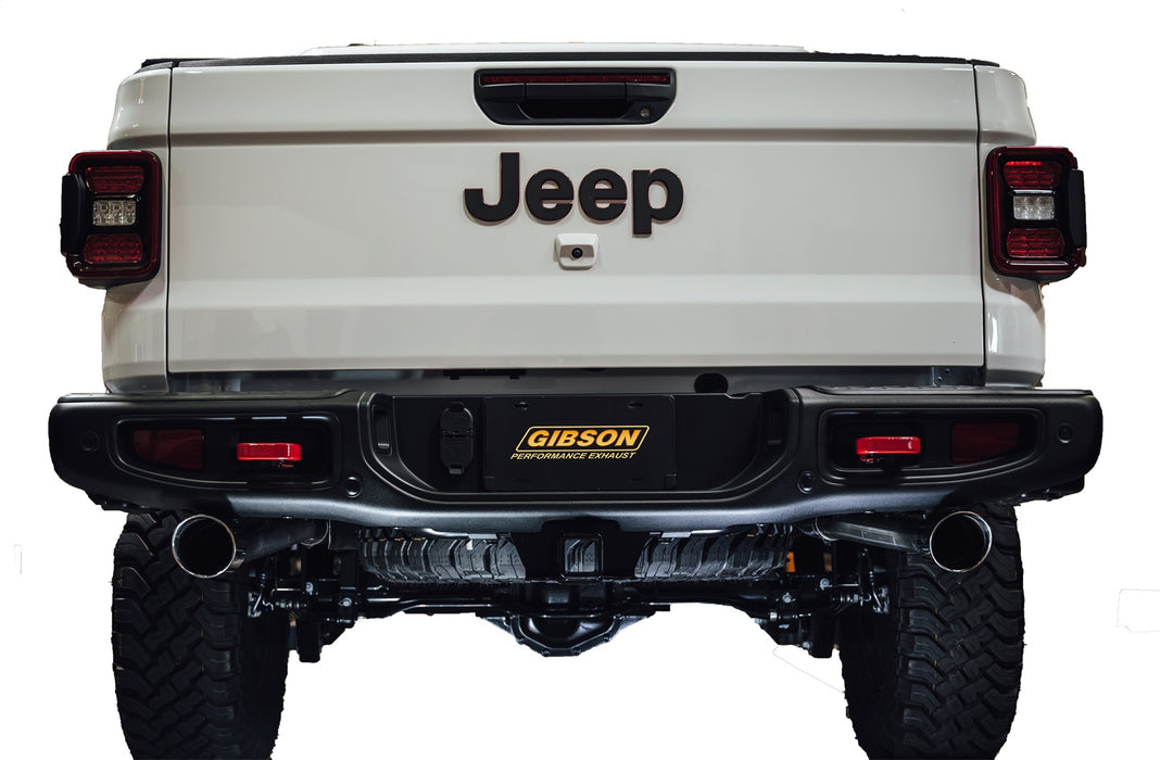 Gibson Performance Exhaust 617410 Cat-Back Dual Split Exhaust System; Stainless - Truck Part Superstore